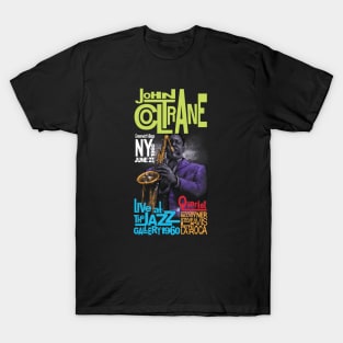 Coltrane Live Poster 2 T-Shirt